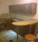 Medinis virtuvės baldų komplektas